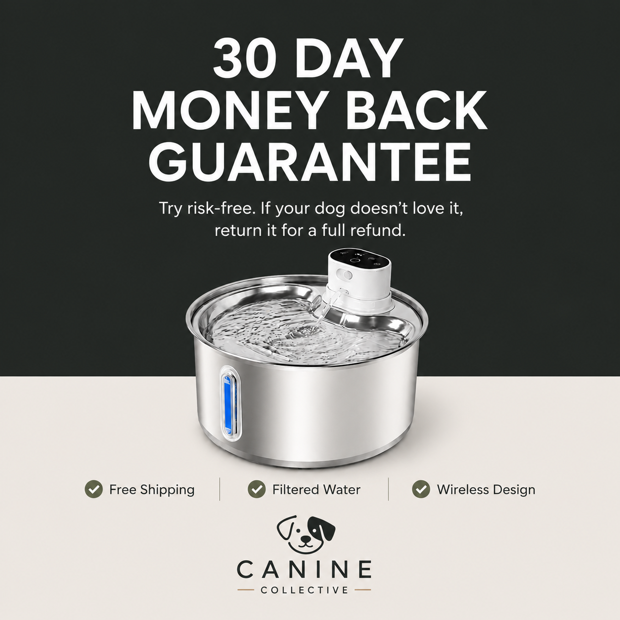 Canine Collective Water Fountain